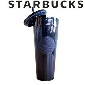 Starbucks 2024 Halloween Black Slime Tumbler 24oz NWT